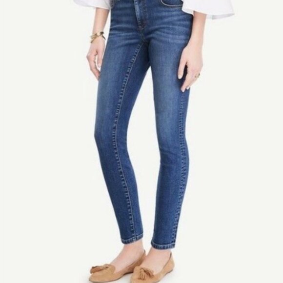Ann Taylor Denim - Ann Taylor The Skinny Ankle Curvy Fit Jeans